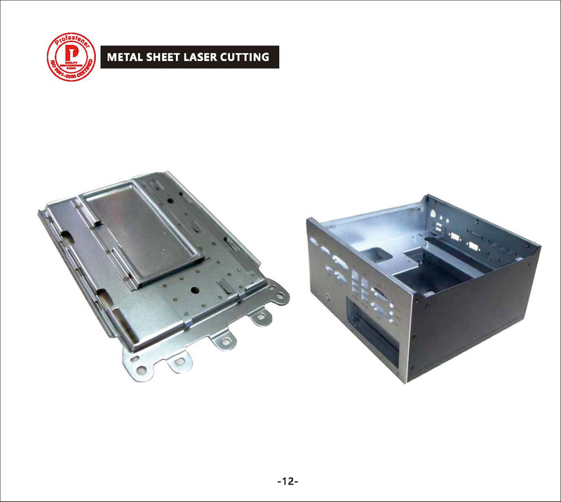 LASER CUTTING AND STAMPING CATALOGUE 13
