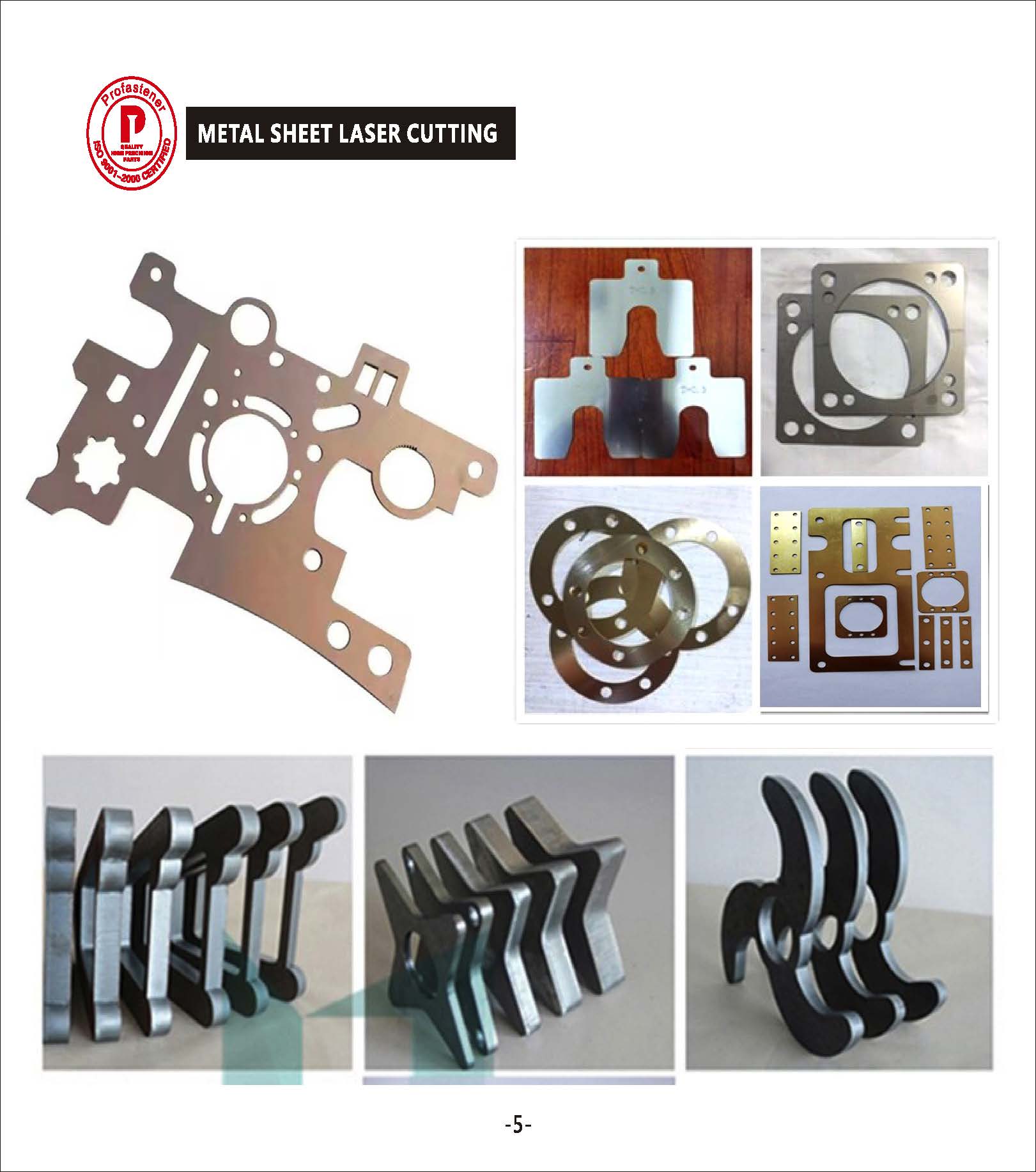 LASER CUTTING AND STAMPING CATALOGUE 06