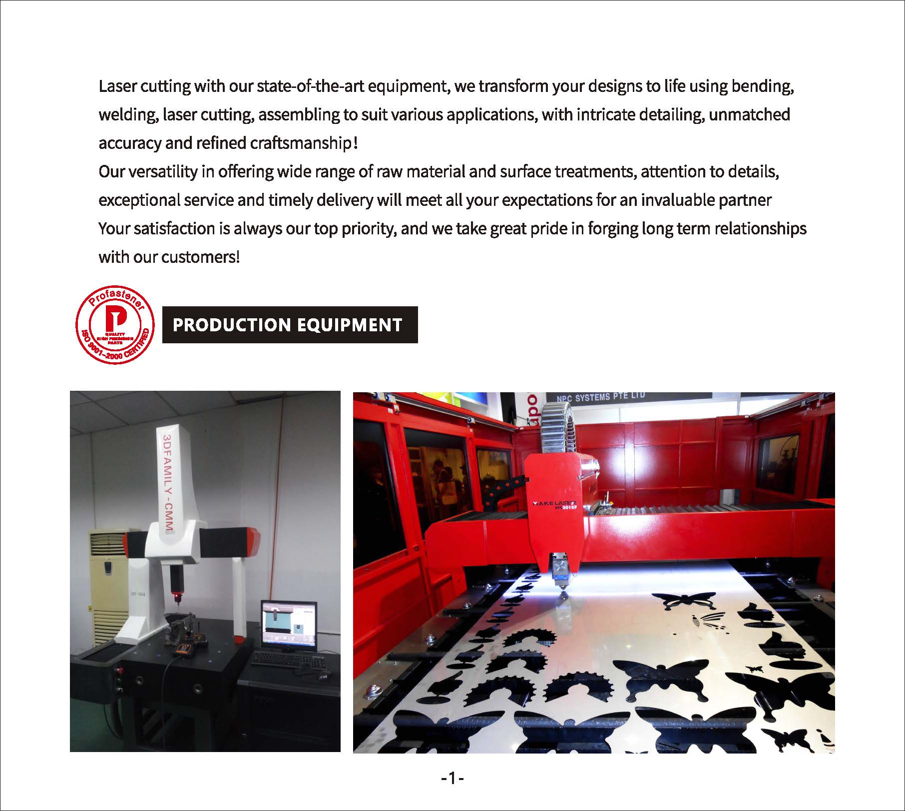 LASER CUTTING AND STAMPING CATALOGUE 02