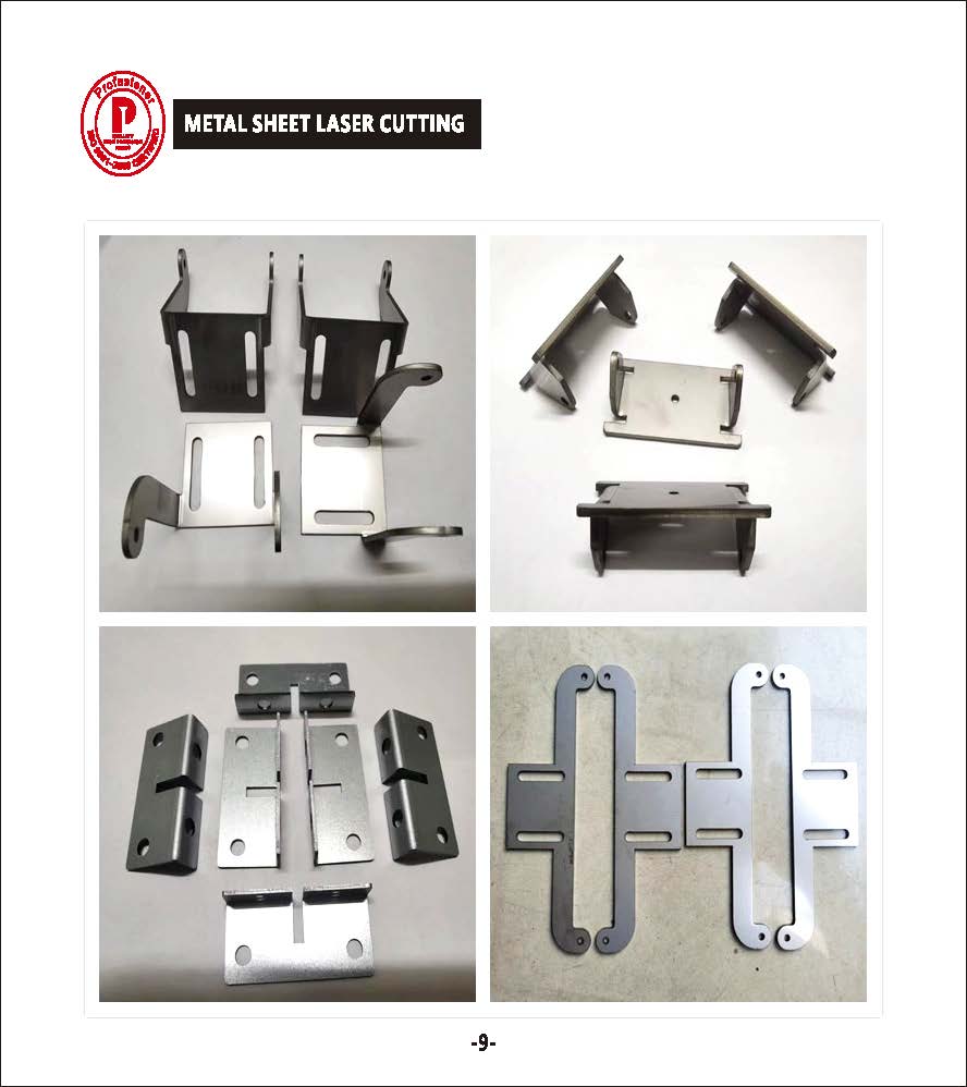 LASER CUTTING AND STAMPING CATALOGUE 10