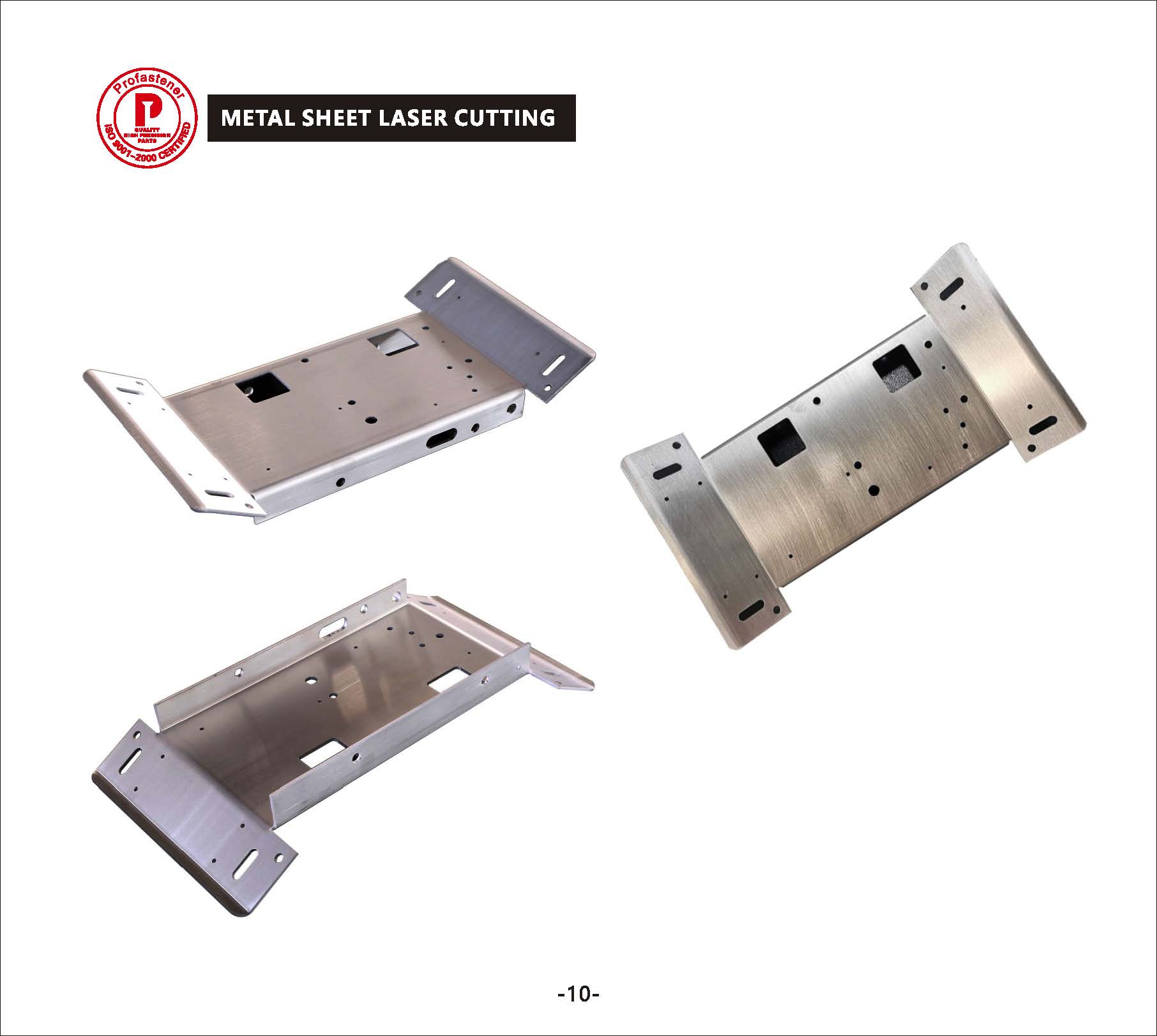 LASER CUTTING AND STAMPING CATALOGUE 11
